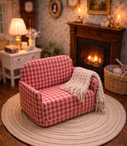 Fauteuil pliable miniature dans un quatrième motif