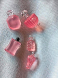 Bouteille de parfums Roses