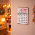 Cadre/ tableau Christmas countdown pour maison de poupée échelle 1/12eme
