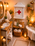 Boite à pharmacie en bois