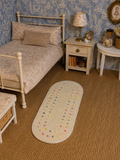 Tapis bouclette ovale