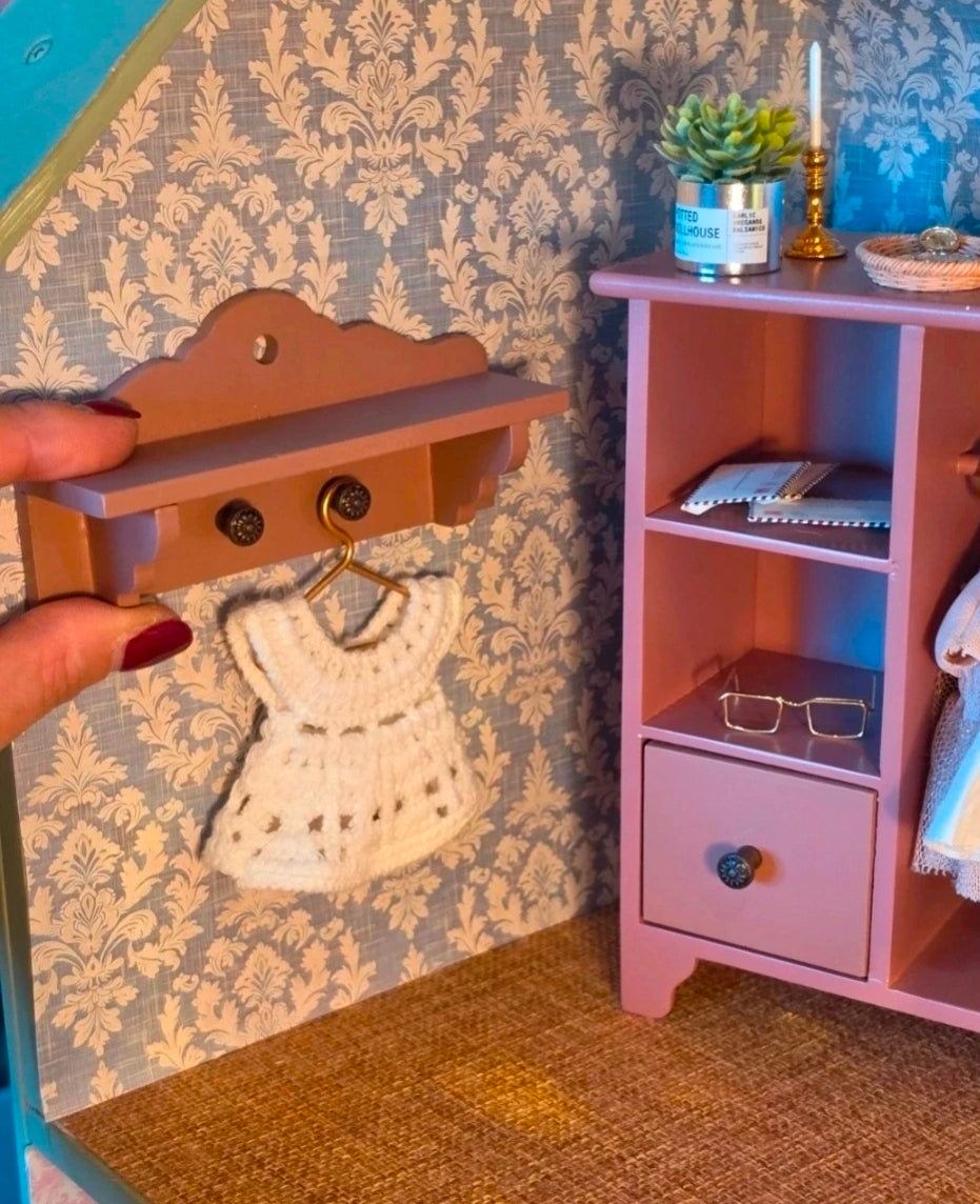 Étagère murale en bois