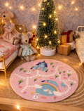 Tapis rond de princesse