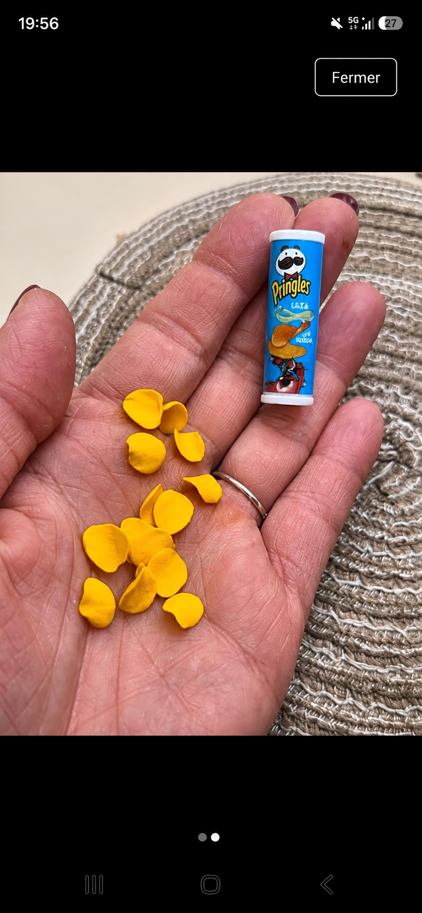 Pringles avec mini chips