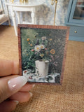 Cadre/tableau miniature pour maison de poupée Papier Toilette