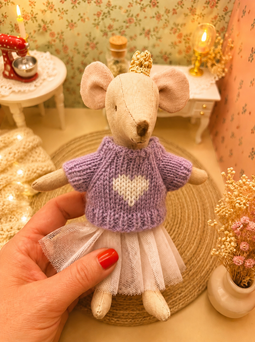 Pull avec coeur