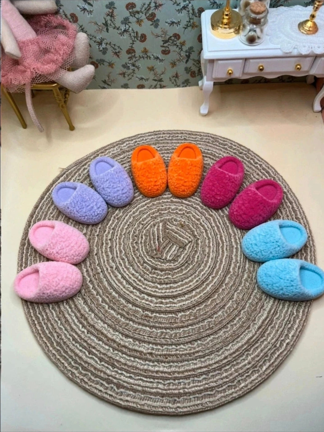 Chaussons miniatures