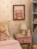 Tableau/cadre ourson pour maison de poupée échelle 1/12eme