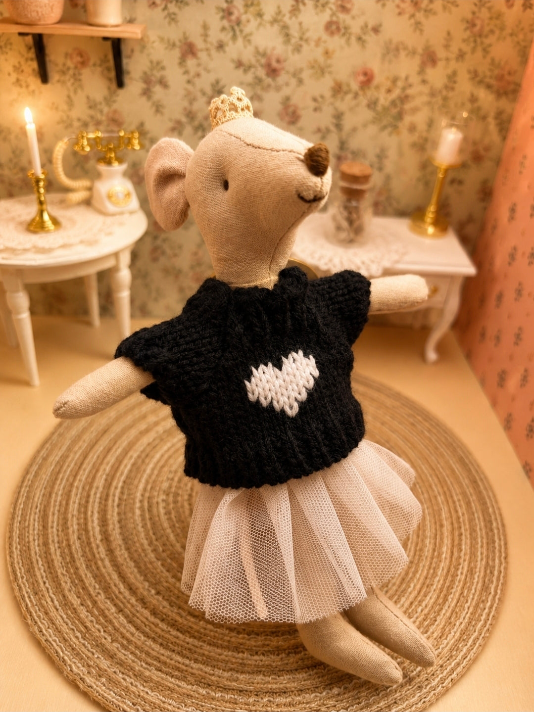 Pull avec coeur