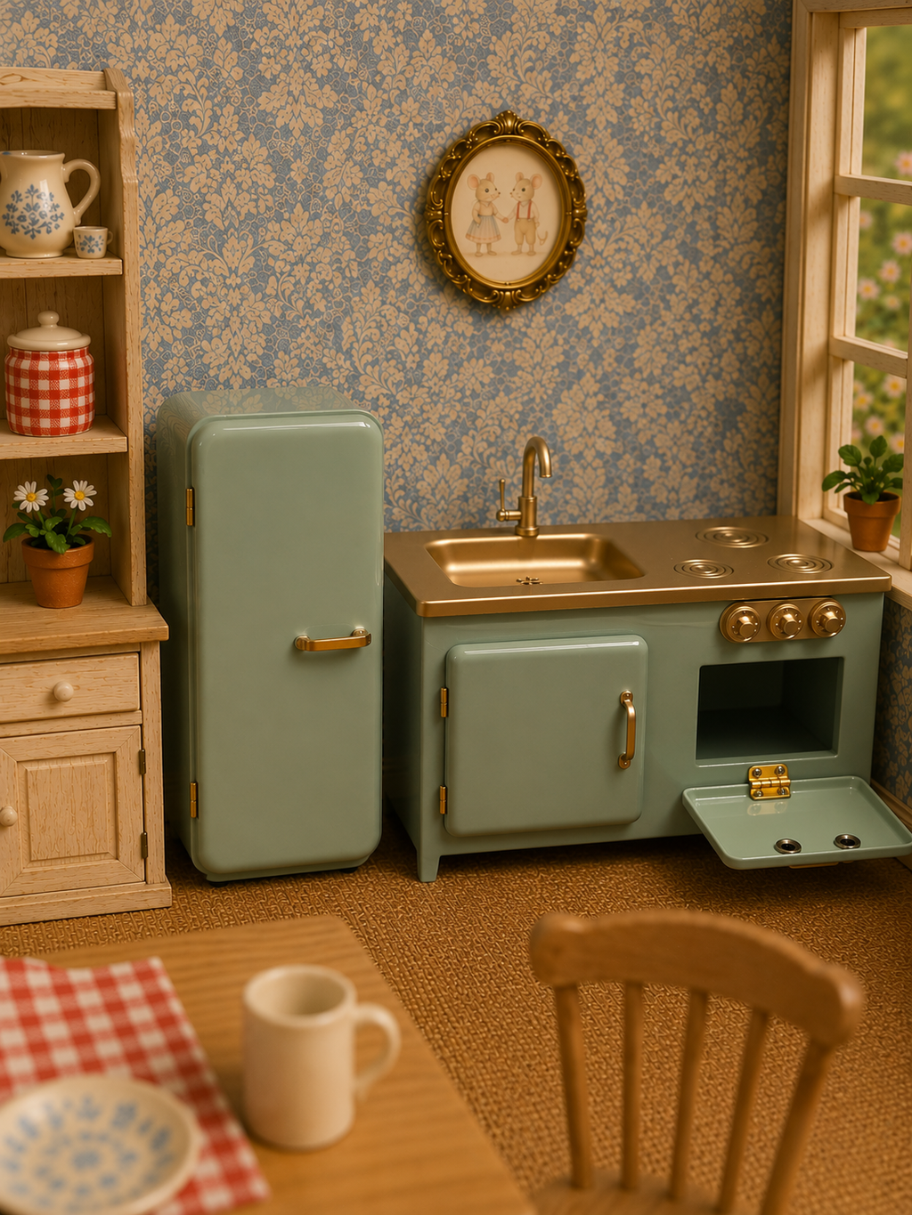 Meuble cuisine evier métallique