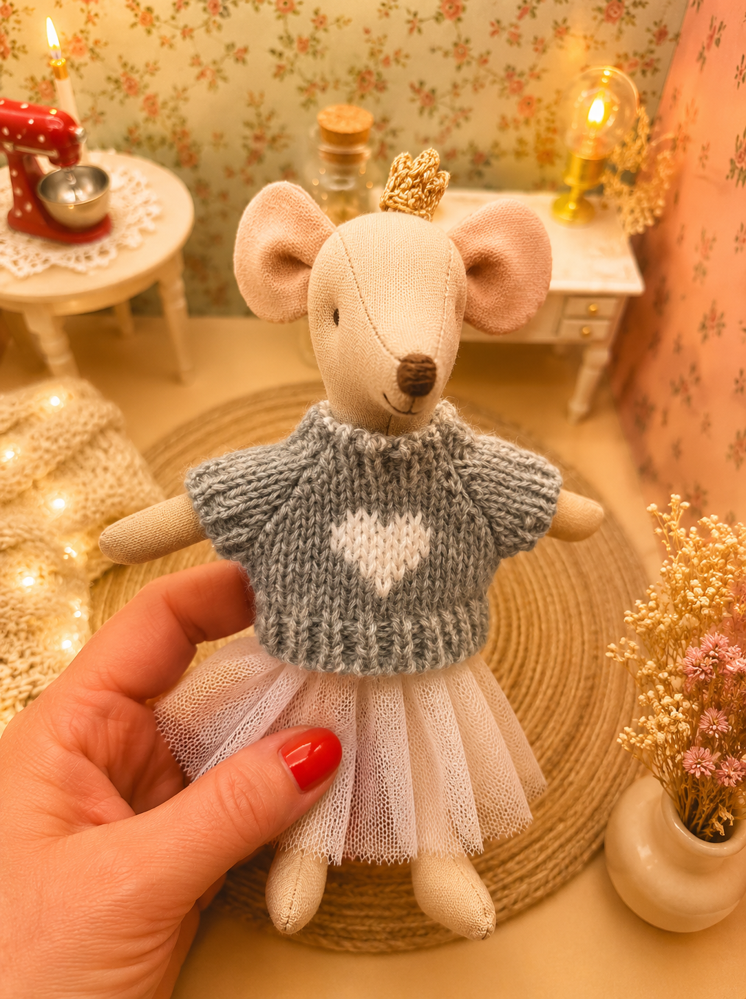 Pull avec coeur