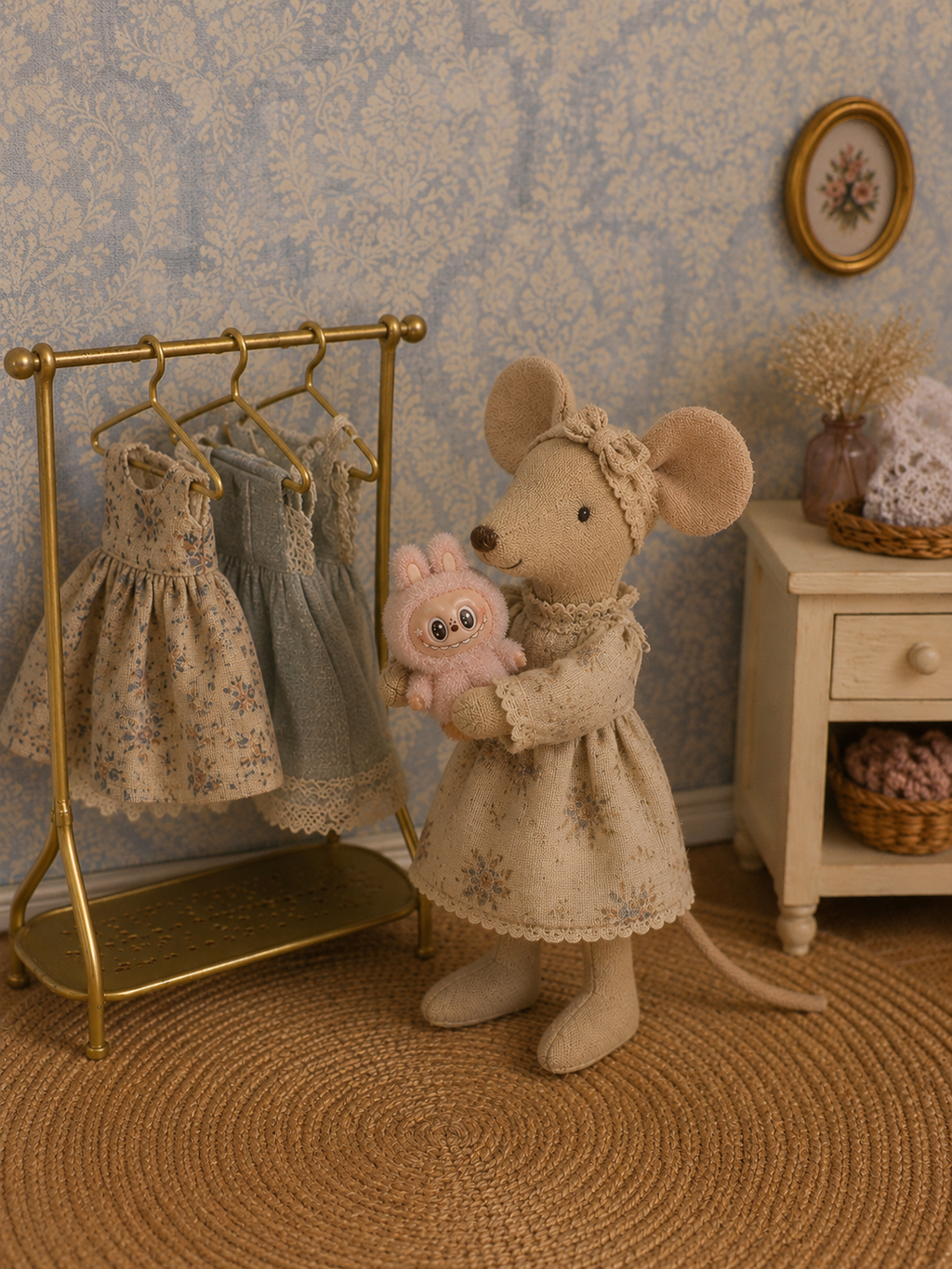 Peluche labubu 3cm