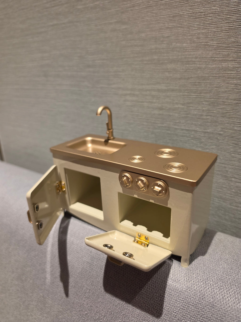 Meuble cuisine evier métallique