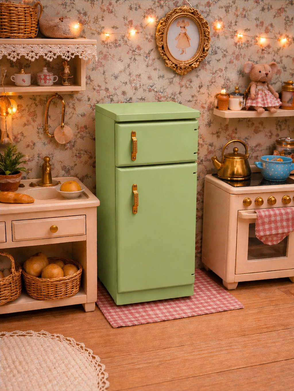 Réfrigérateur en bois