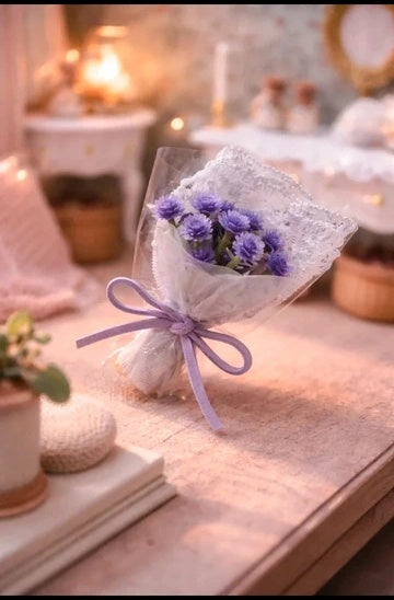 Bouquet de fleurs rouges