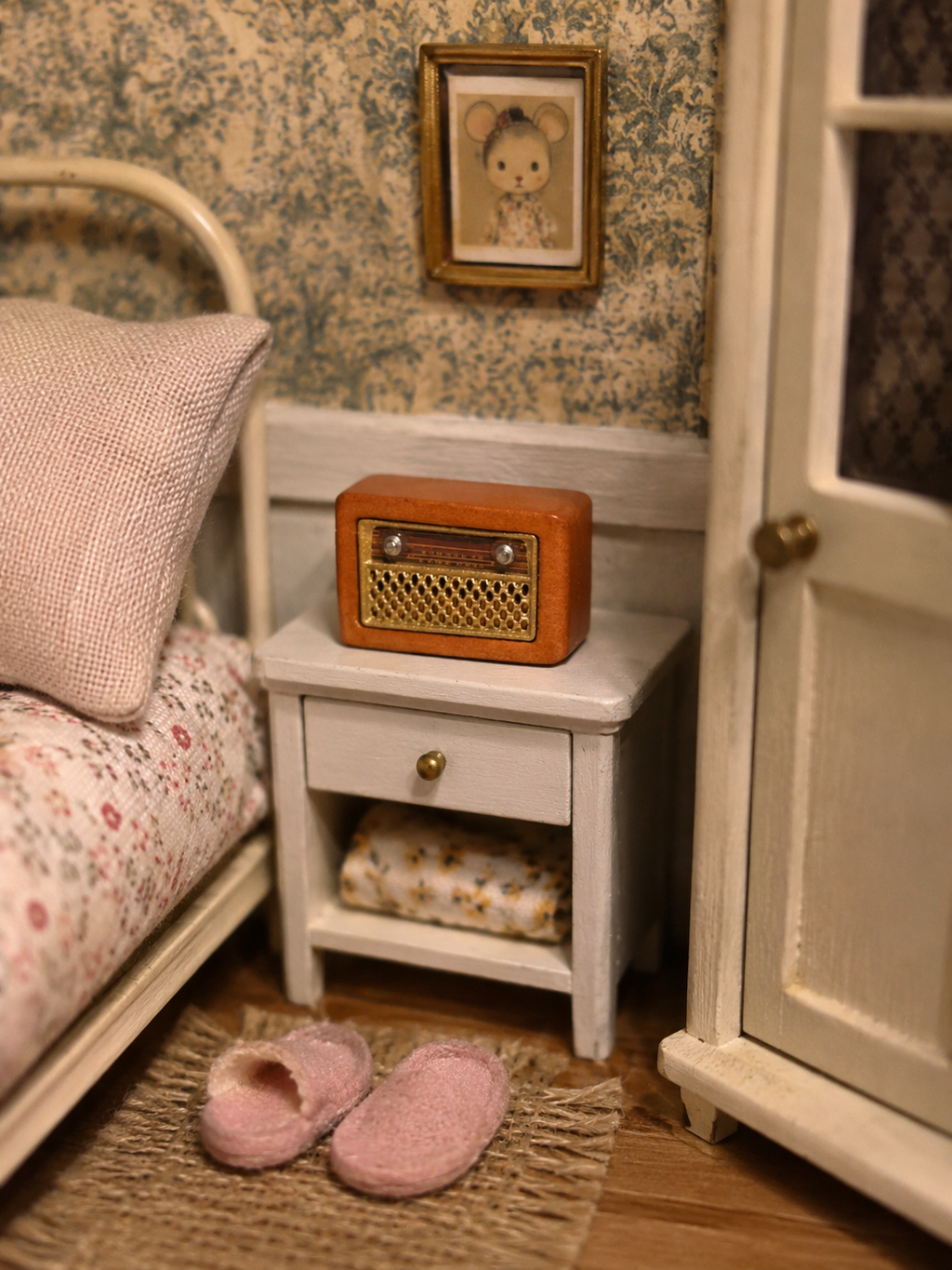 Radio vintage en bois