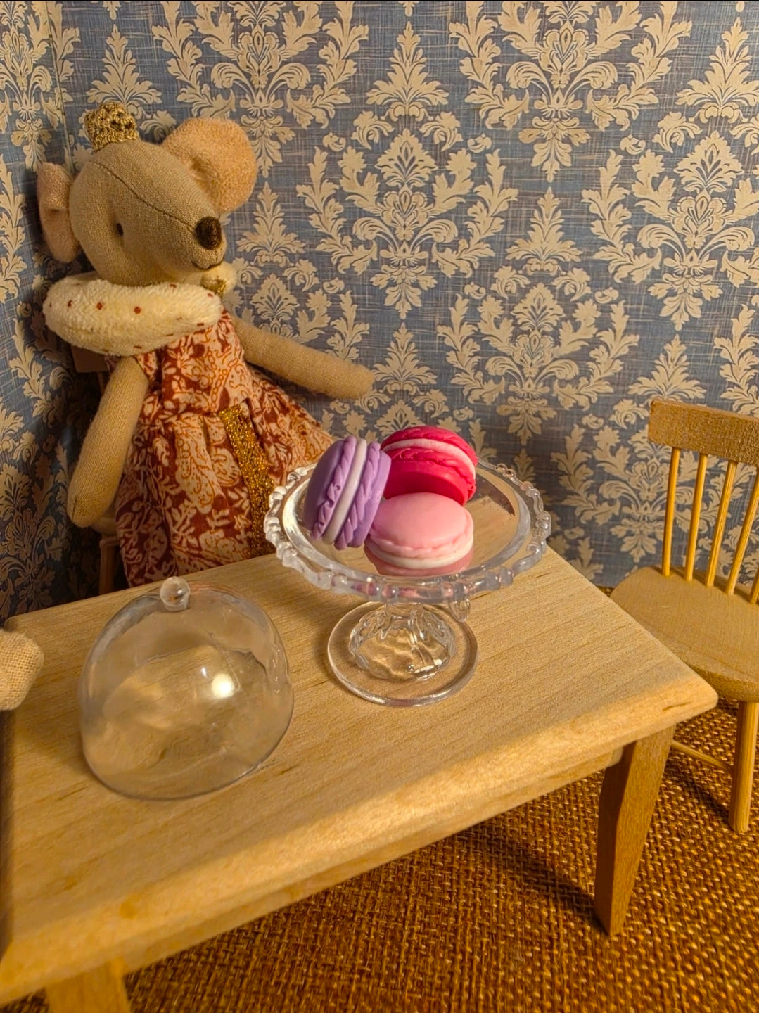Présentoir à gateaux et macaron
