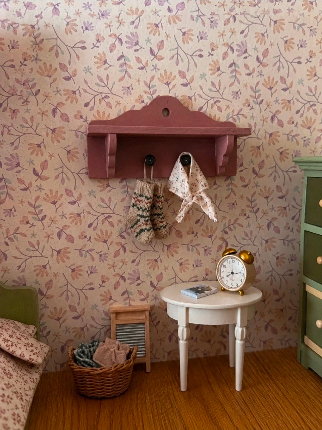 Étagère murale en bois