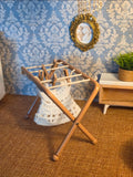 Étendoir à linge metal rose pale