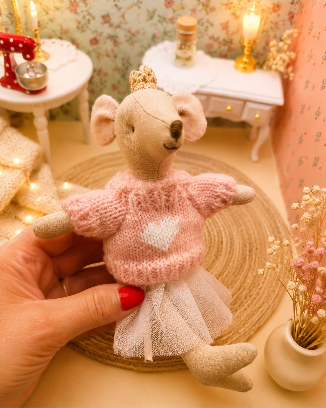 Pull avec coeur