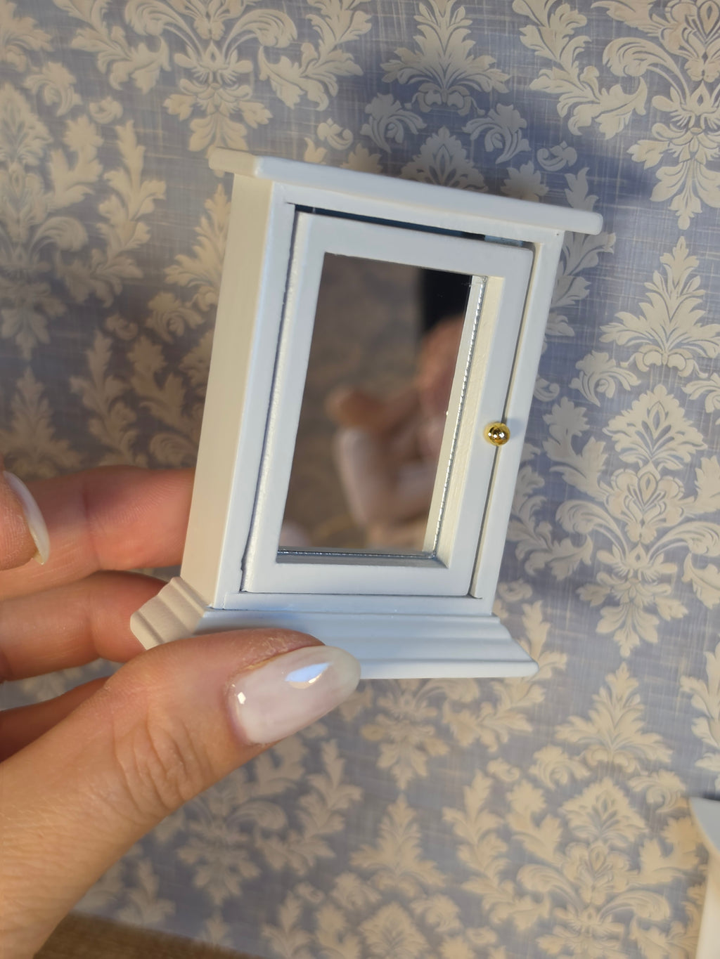 Miroir murale bois
