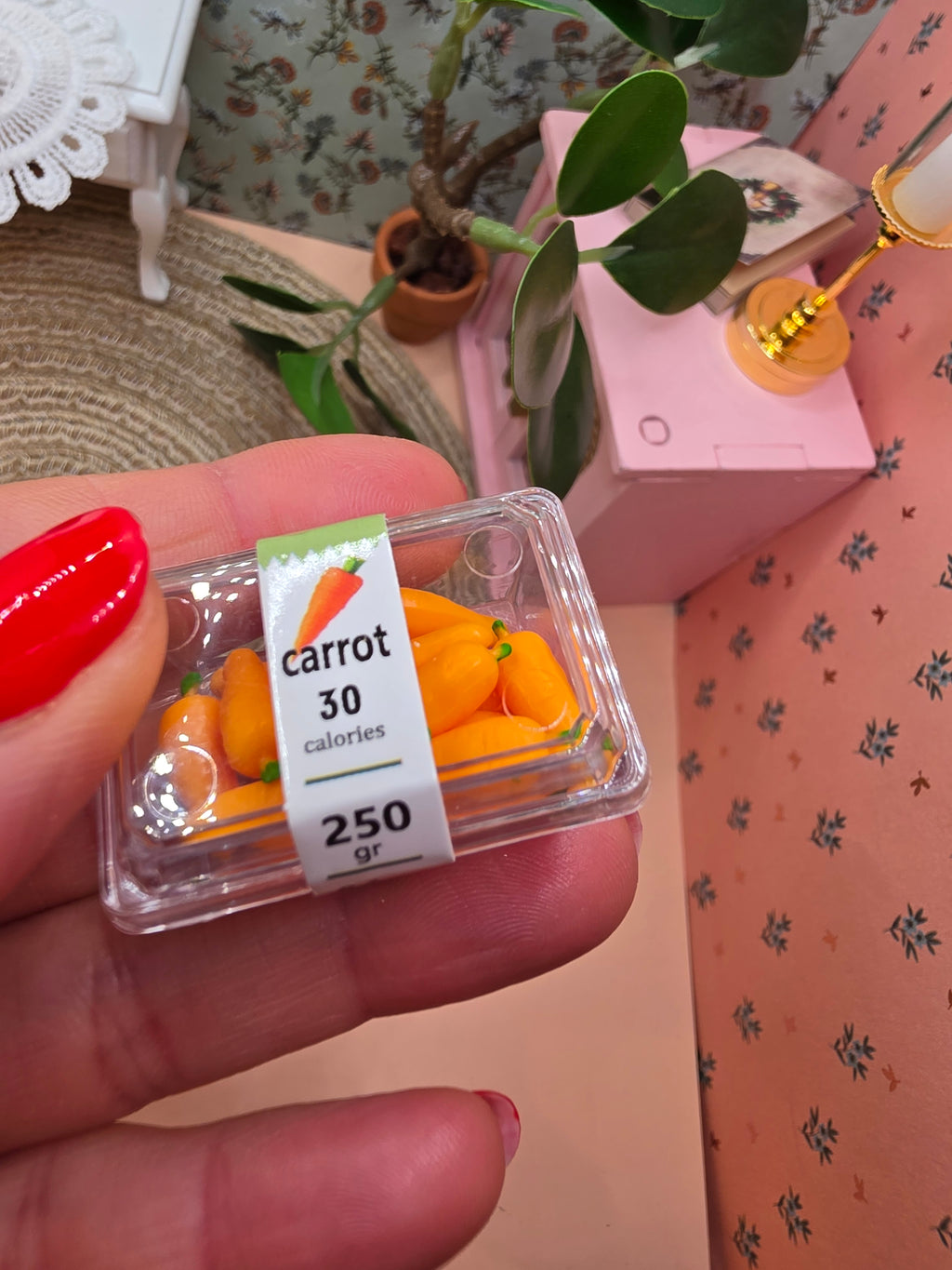Barquette de carottes