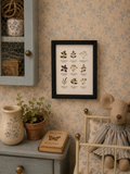 Tableau/ Cadre plantes pour maison de poupée échelle 1/12eme