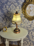 Lampe de table vintage bronze