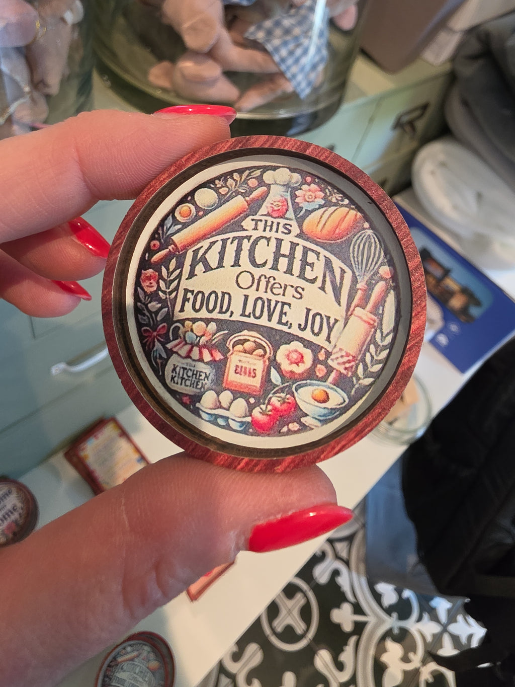 Cadre rond Kitchen