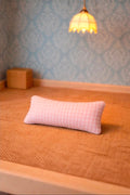 Coussin vichy rose