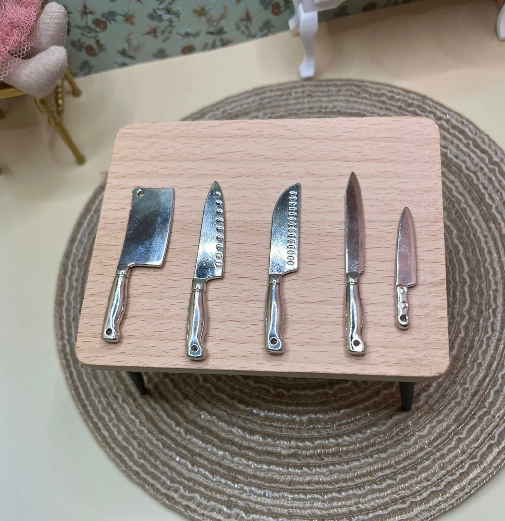 Bloc de couteaux miniatures