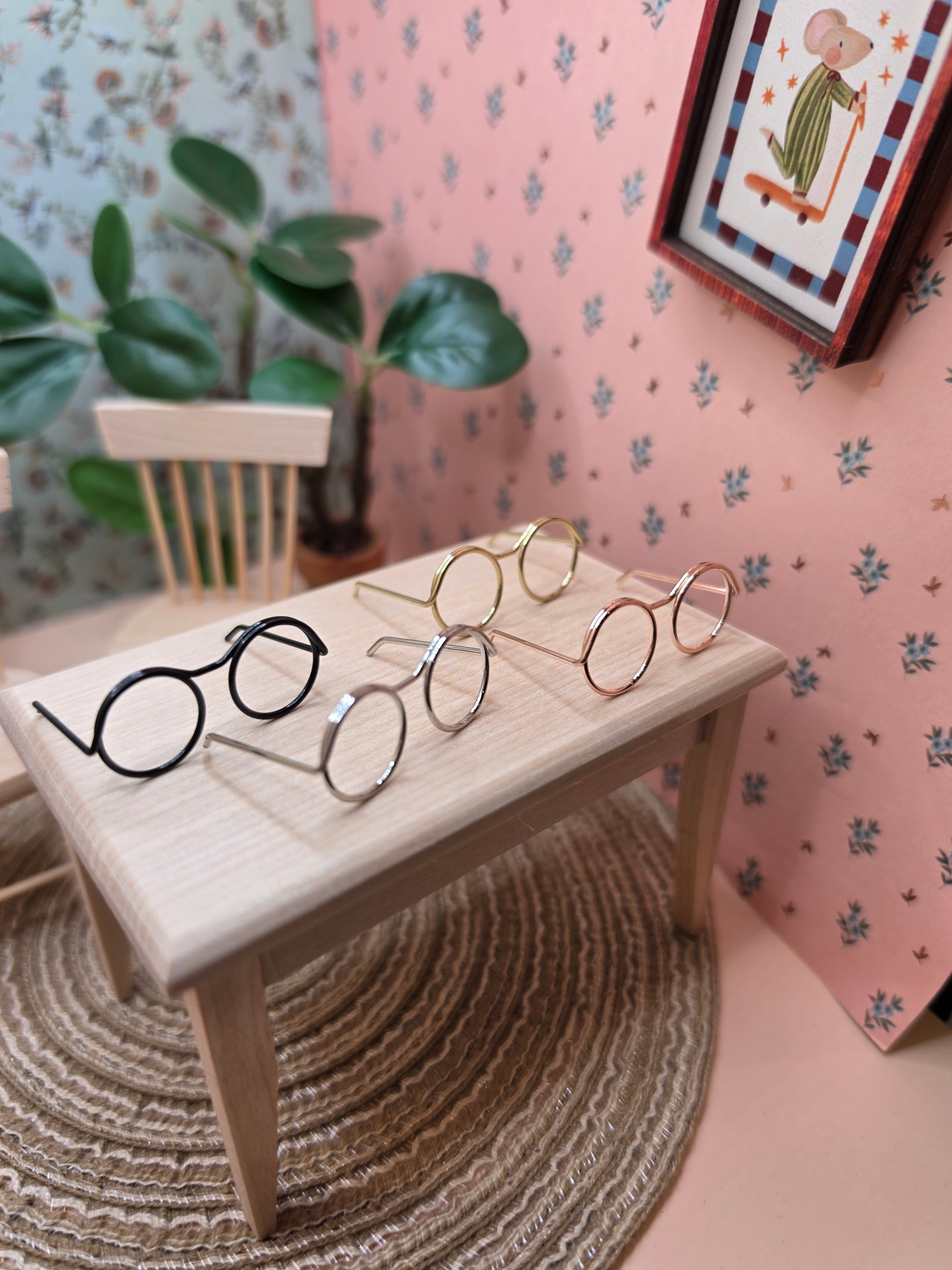 Lunettes miniature pour souris