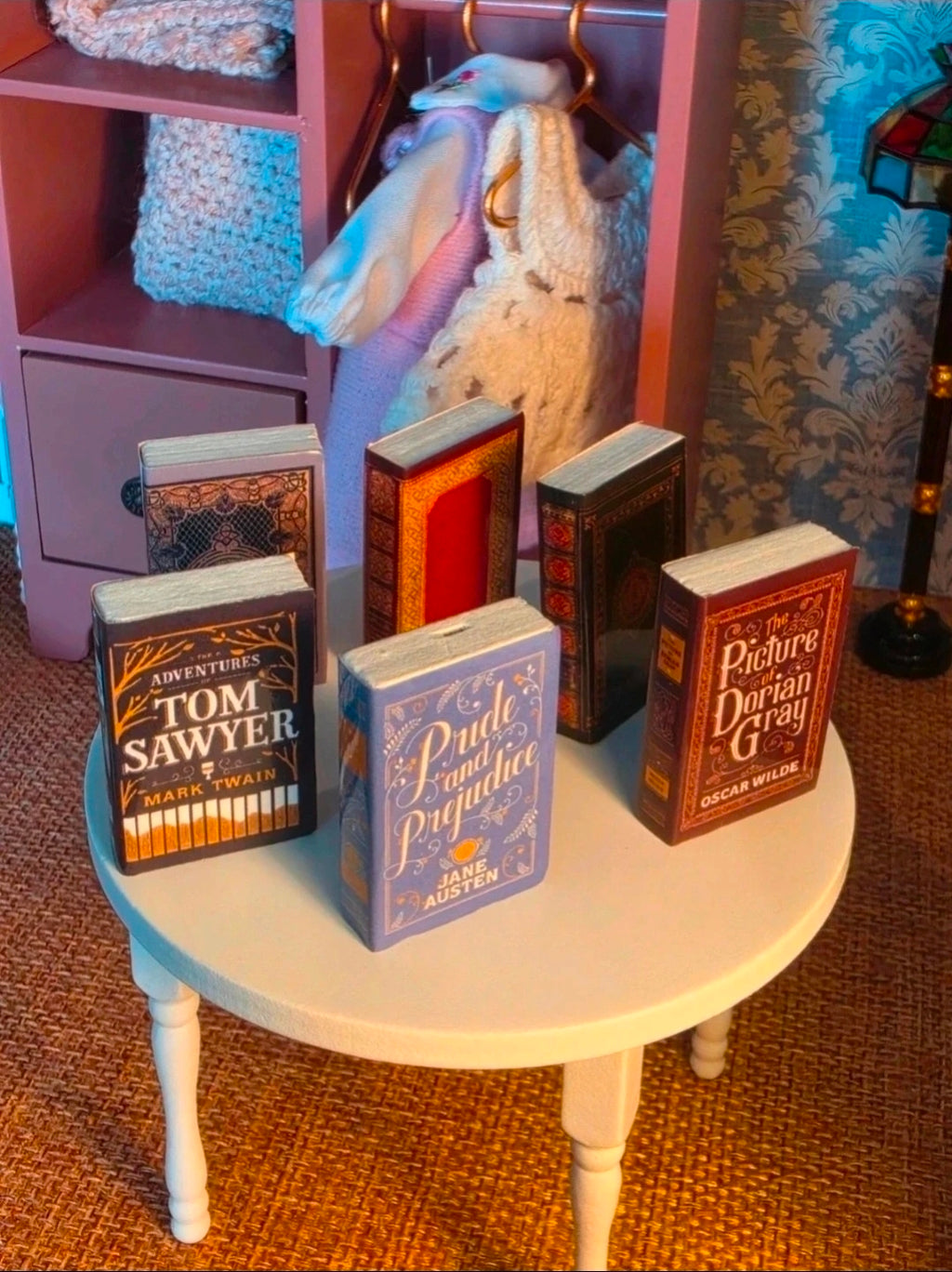 Lot de 6 livres factice
