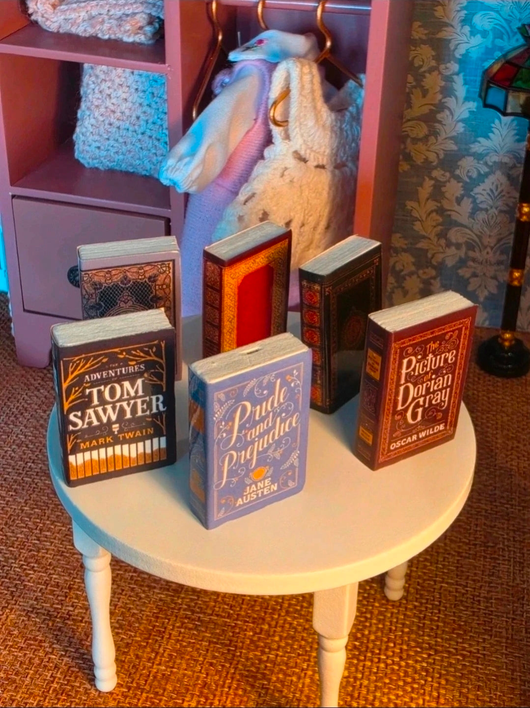 Lot de 6 livres factice