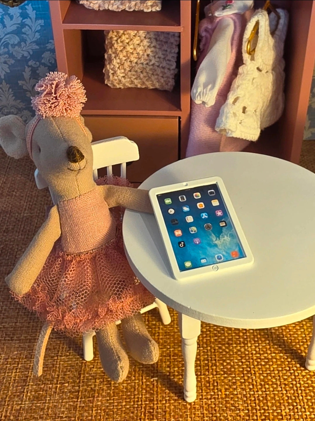 Tablette métallique