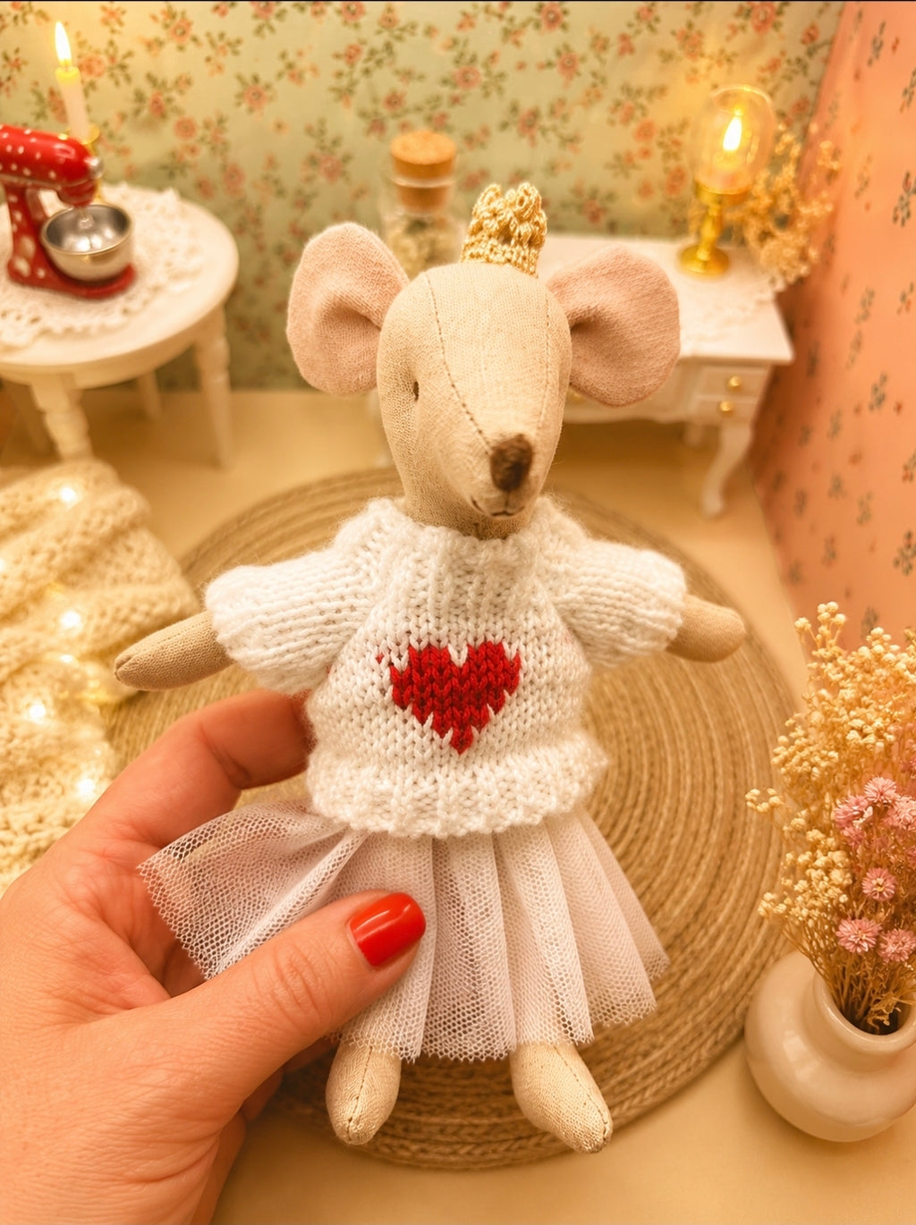 Pull avec coeur