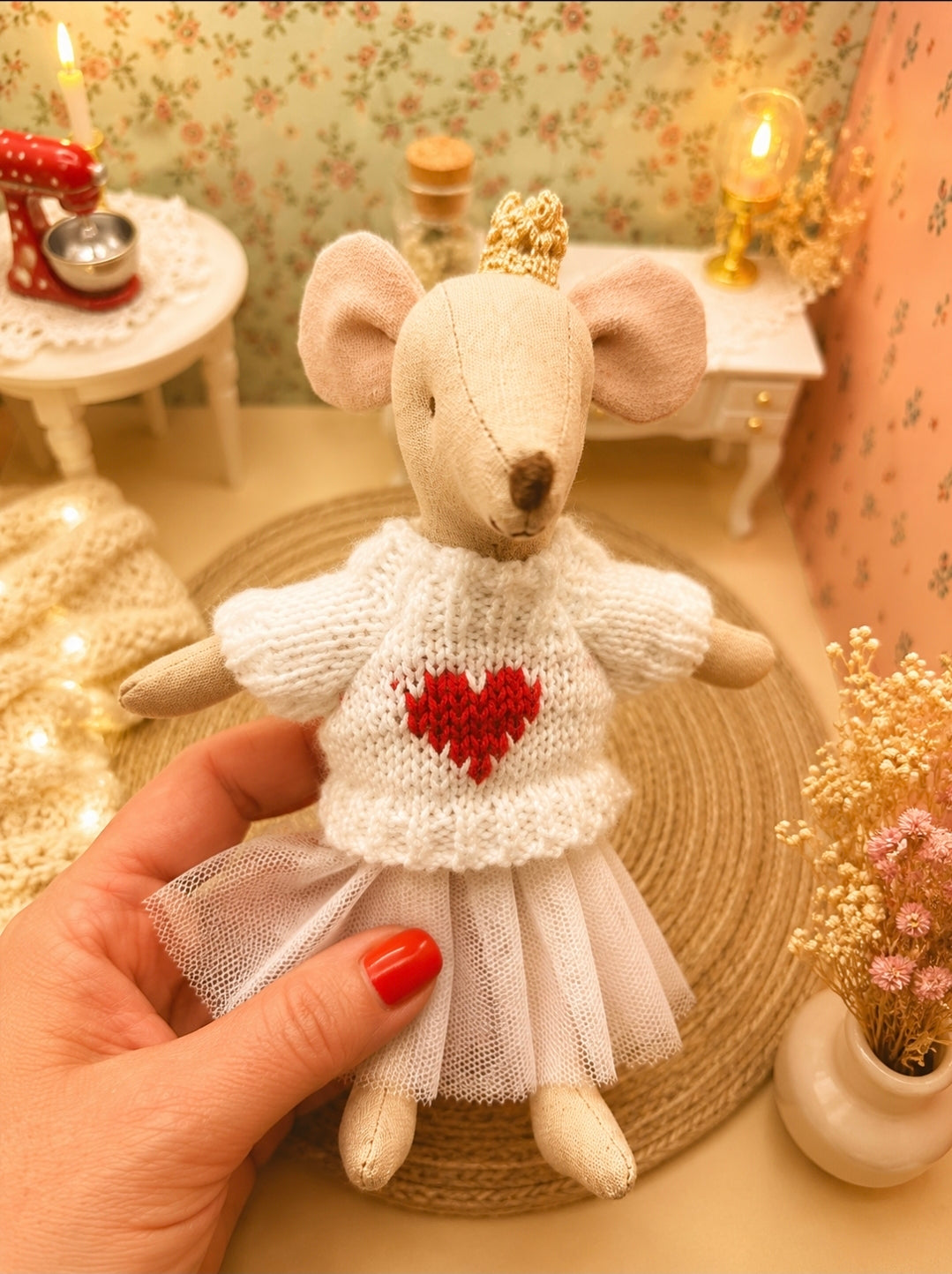 Pull avec coeur