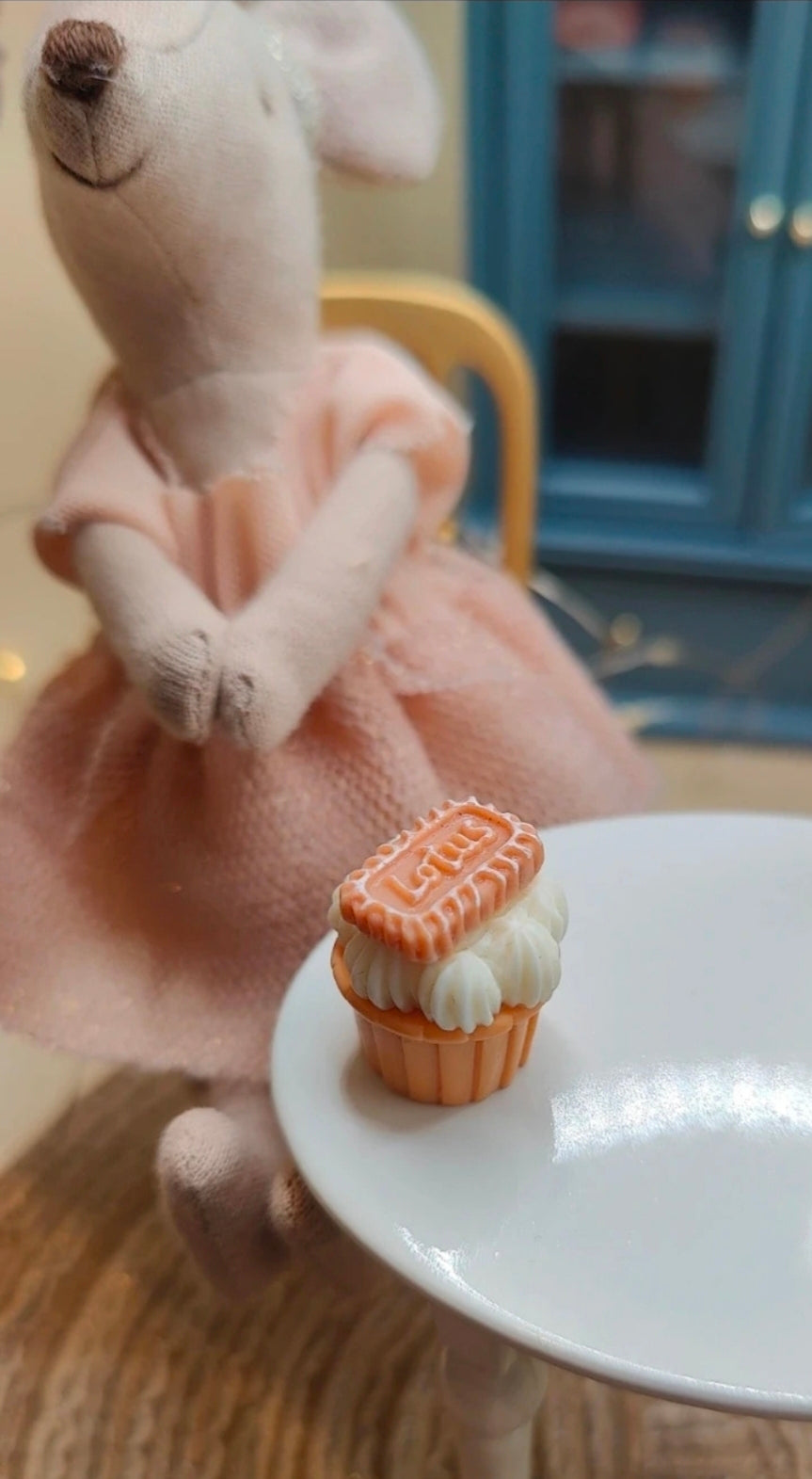 Muffin spéculoos miniature – Échelle 1/12