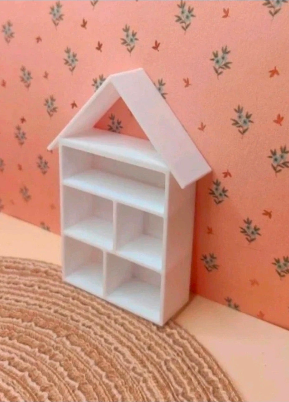 Meuble etagere "maison" miniature