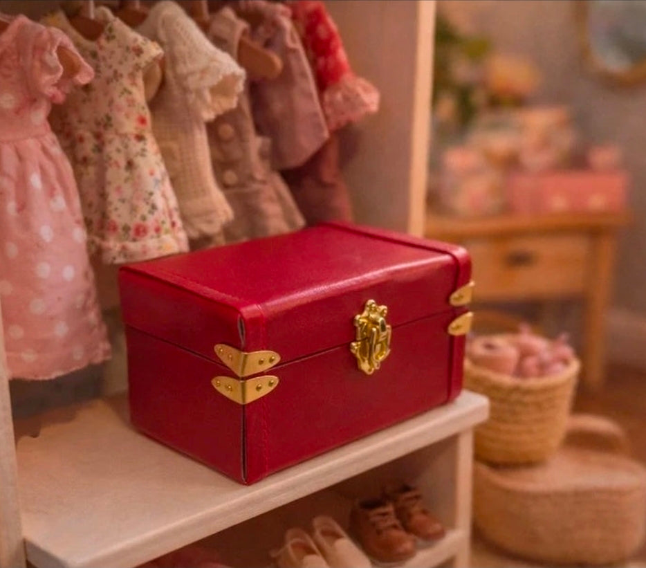 Petite valise en bois